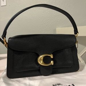 Black Coach Tabby Shoulder and Crossbody Bag